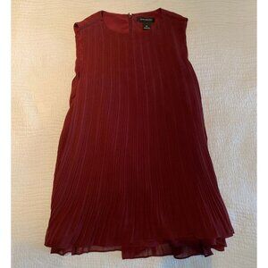 Burgundy Ruffle Shirt Club Monaco